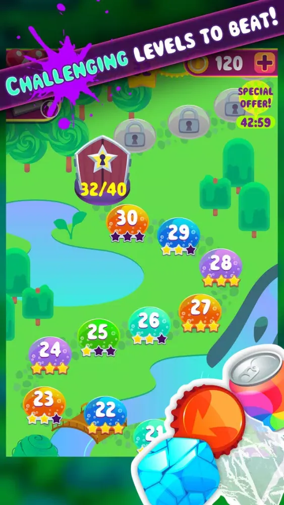 Capturas de pantalla de Soda Rocket - Match-3 Puzzle Game
