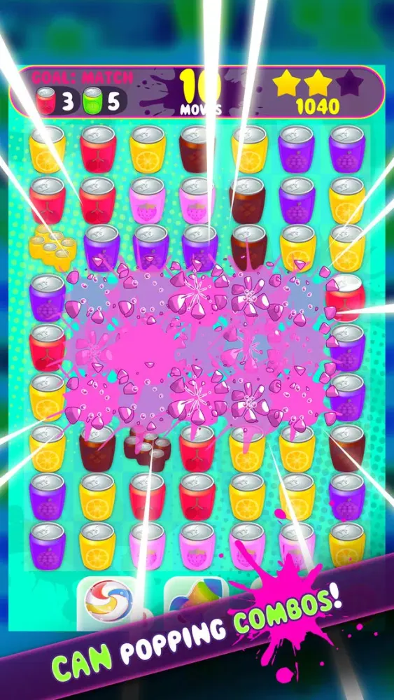 Capturas de pantalla de Soda Rocket - Match-3 Puzzle Game
