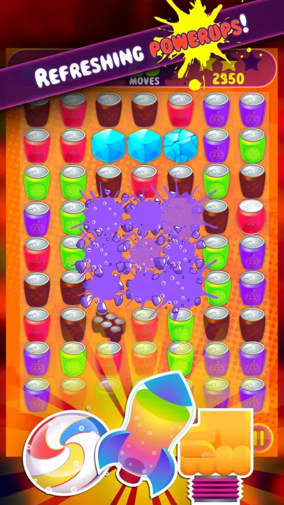Capturas de pantalla de Soda Rocket - Match-3 Puzzle Game