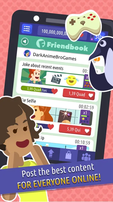 So Social: Become an Internet Celebrity سکرین شاٹس