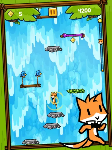 Capturas de tela do Tappy Jump! Mega Doodle Adventure Game iPad 