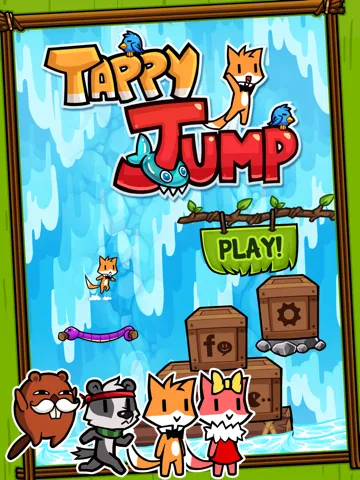 Capturas de tela do Tappy Jump! Mega Doodle Adventure Game iPad 