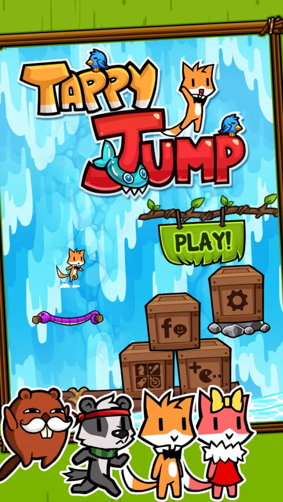 Capturas de tela do Tappy Jump! Mega Doodle Adventure Game