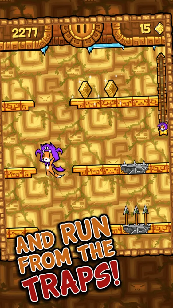 Capturas de tela do Tappy Run 2 - Free Adventure Running Game for Kids