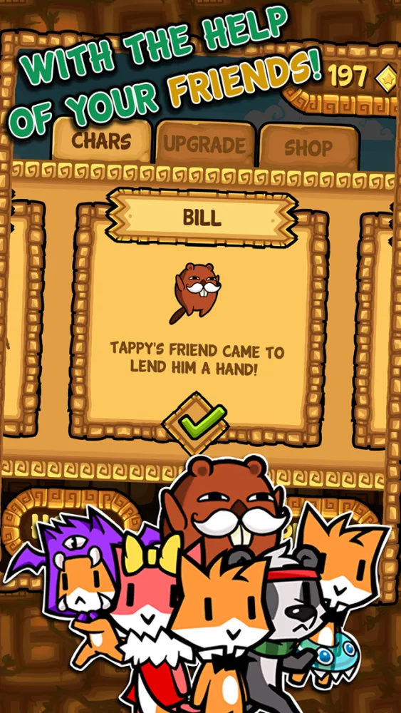 Capturas de tela do Tappy Run 2 - Free Adventure Running Game for Kids