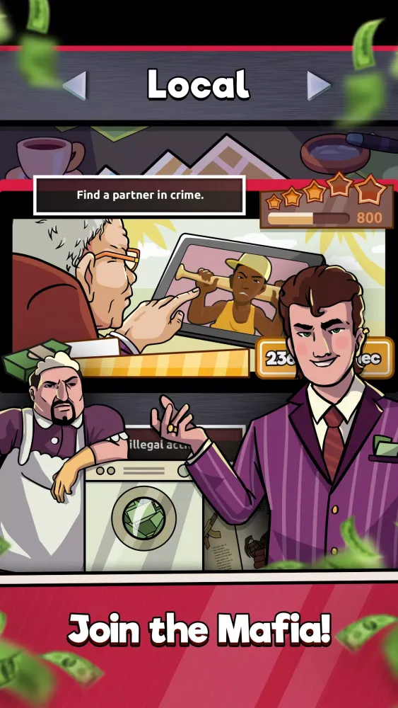 Idle Mafia Inc.: Tycoon Game Screenshots