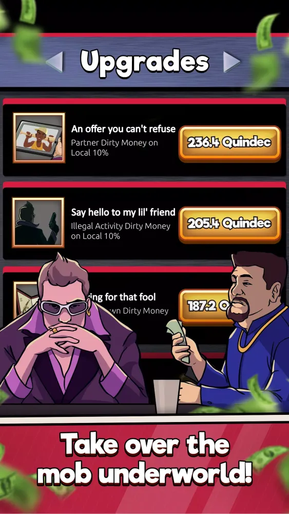 Idle Mafia Inc.: Tycoon Game Screenshots