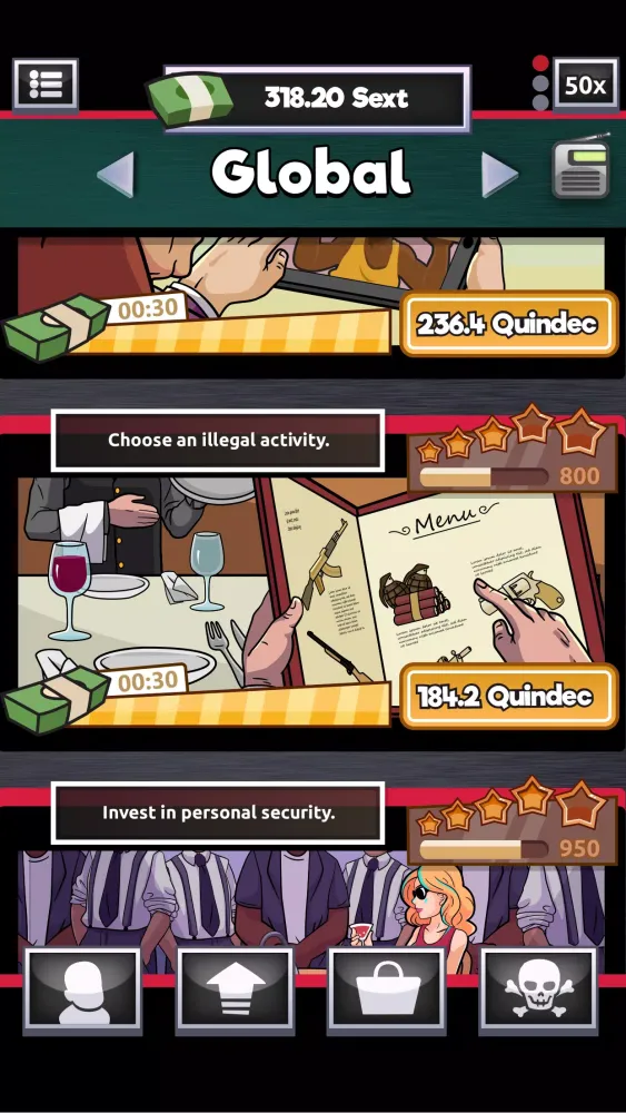 Idle Mafia Inc.: Tycoon Game Screenshots