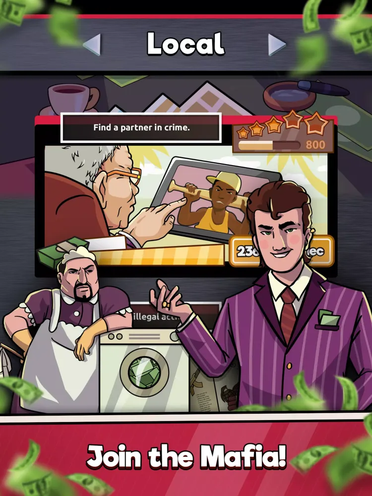 Idle Mafia Inc.: Tycoon Game Screenshots