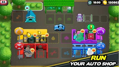 Tangkapan layar Tiny Auto Shop: Car Stop Baron