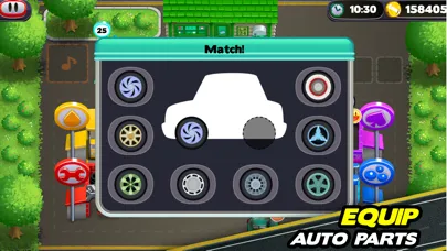 Tangkapan layar Tiny Auto Shop: Car Stop Baron