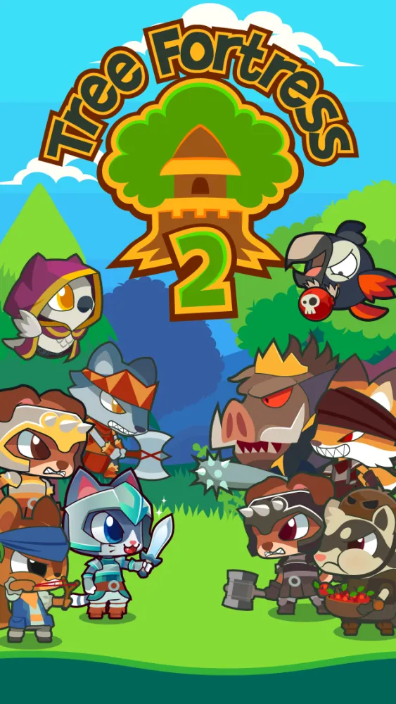 Captures d'écran de Tree Fortress 2 - Defense of the Kingdom Tower with Pet Warriors