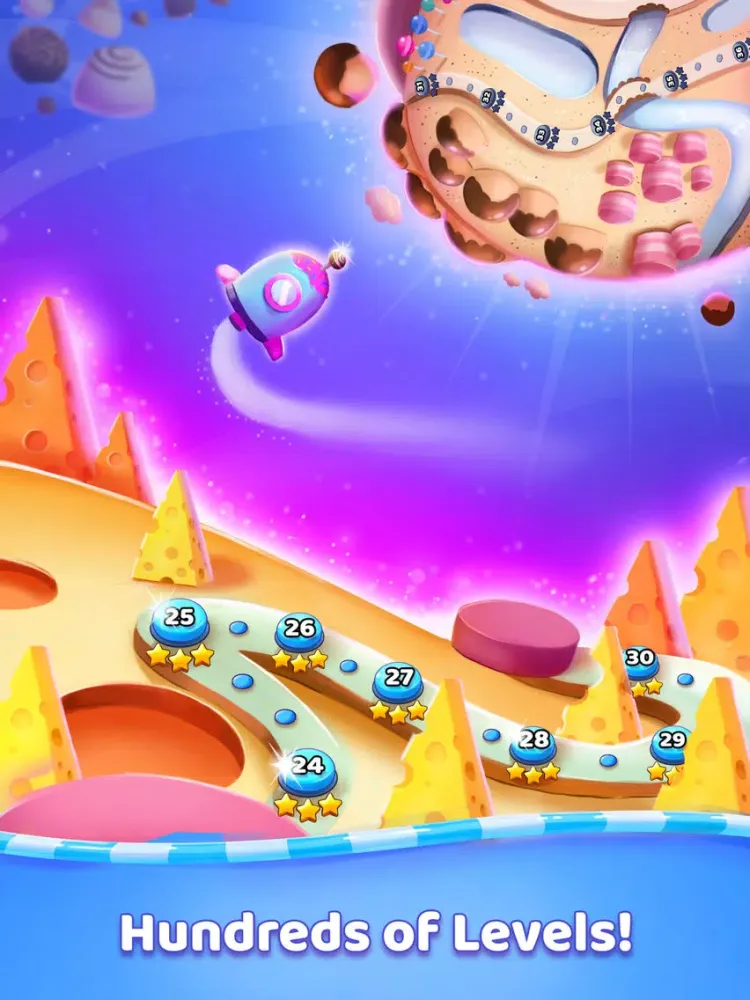 Tasty Blast Solitaire Tripeaks iPad  Screenshots