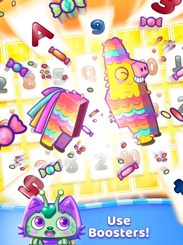 Tasty Blast Solitaire Tripeaks iPad  Screenshots