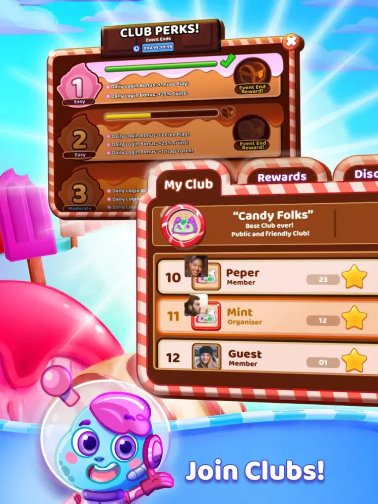 Tasty Blast Solitaire Tripeaks iPad  Screenshots