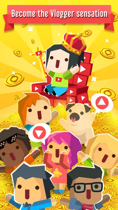 Captures d'écran de Vlogger Go Viral: Tycoon Game