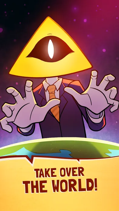 Capturas de tela do We Are Illuminati: UFO Clicker