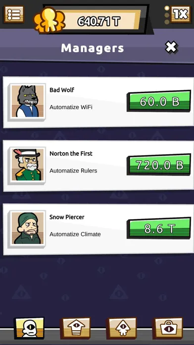 Capturas de tela do We Are Illuminati: UFO Clicker