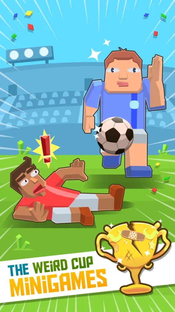 Weird Cup - The World's Craziest Soccer Mini Games स्क्रीनशॉट