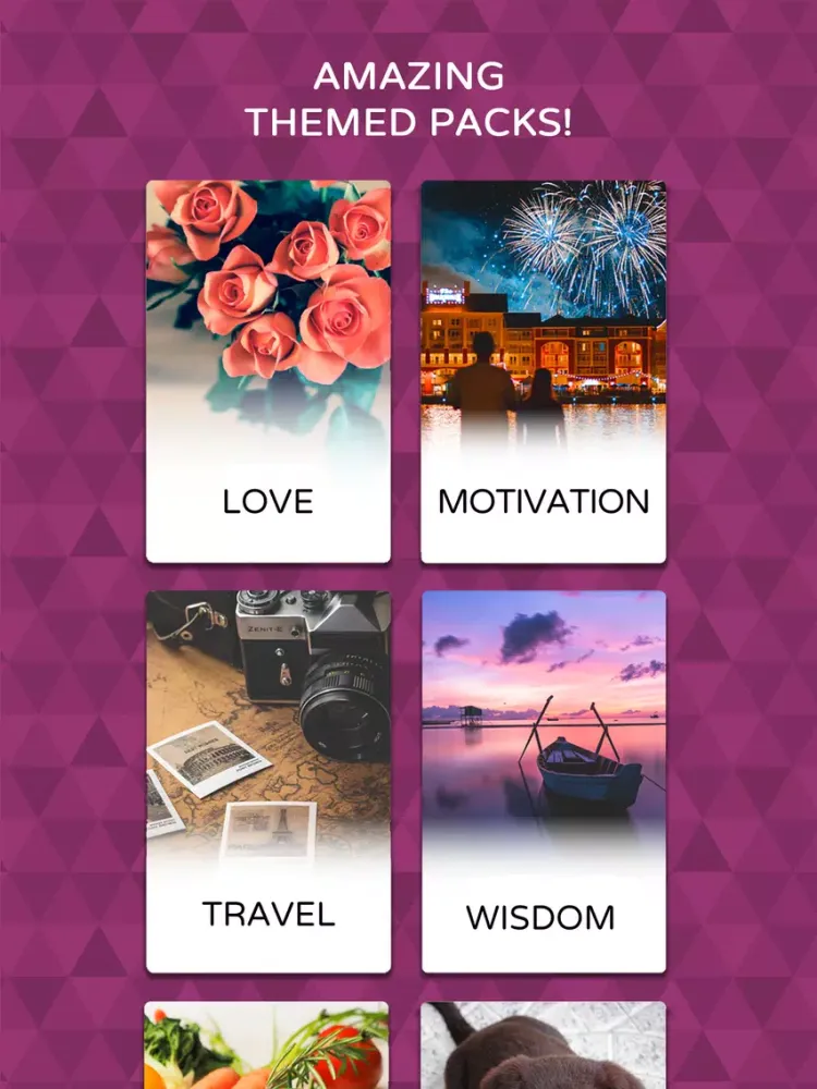 Word Masters - Word Search & Inspirational Quotes iPad  스크린샷