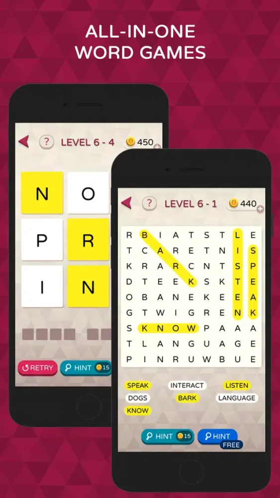Word Masters - Word Search & Inspirational Quotes 스크린샷