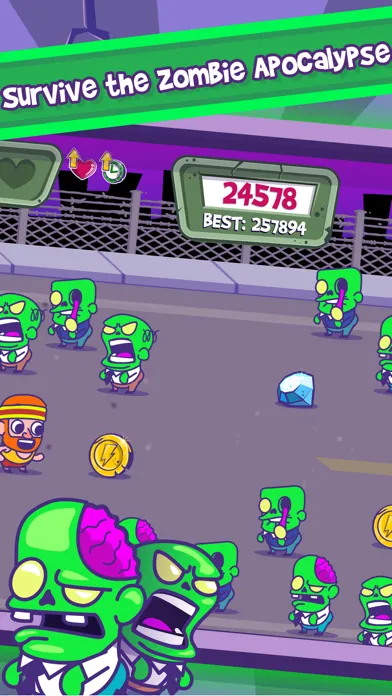 Capturas de pantalla de Zombie Chase - Endless Runner Jogging Game