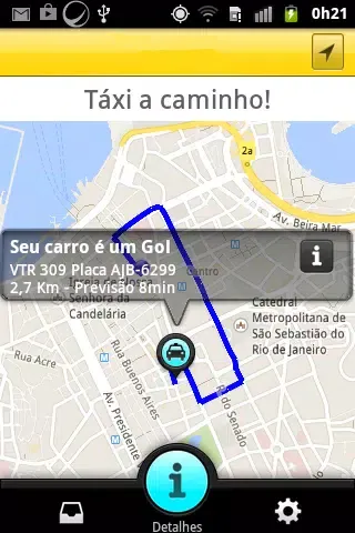 Taxi 20 Off - Cliente Screenshots