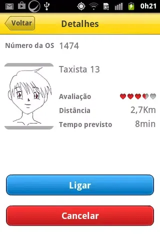 Taxi 20 Off - Cliente Screenshots