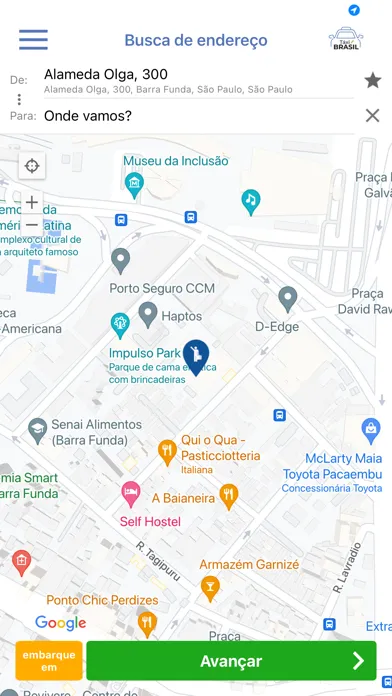 Screenshot di Táxi-Brasil