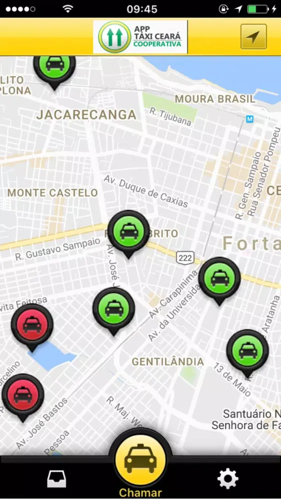 APP Taxi Ceará Ekran Görüntüleri