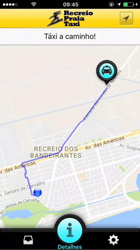 Recreio Praia Taxi سکرین شاٹس
