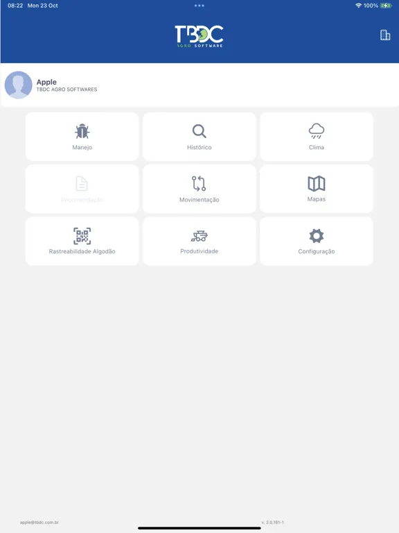 TBDC Produtor v2 iPad  স্ক্রিনশট