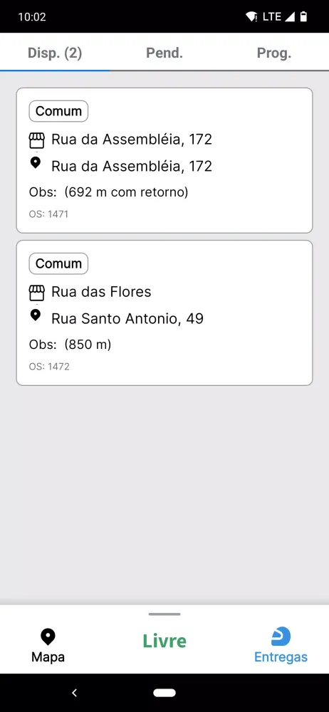 Tchau Entrega - Entregador Screenshots