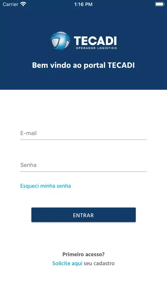 TECADI - Portal do cliente Screenshots