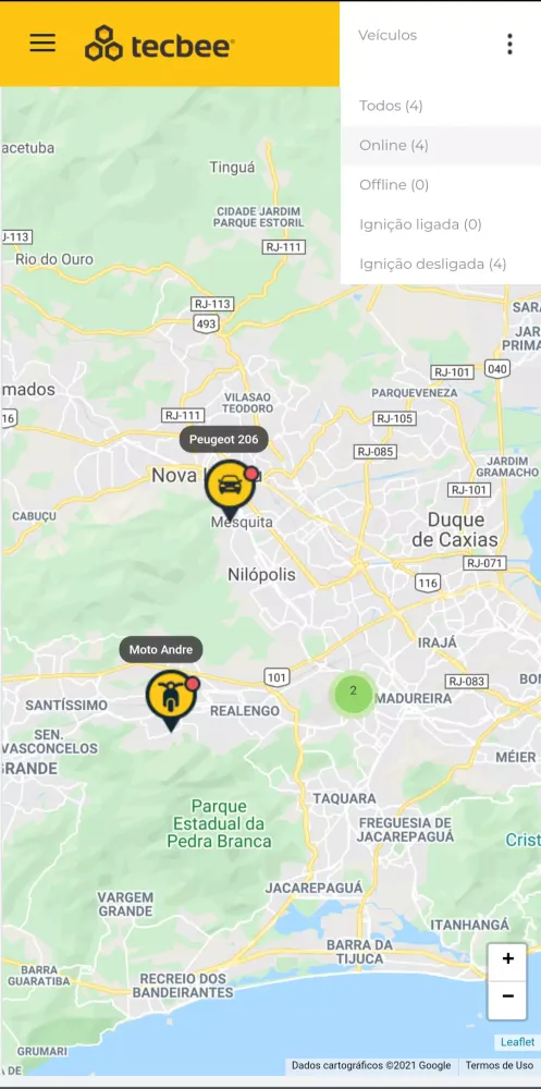 Tecbee Mobile Screenshots