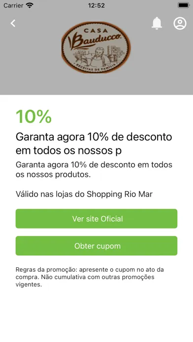 Capturas de tela do Greenlife App