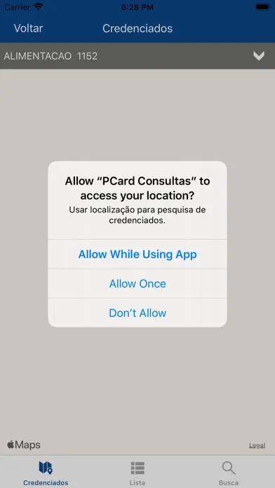 PCard Consultas应用截图