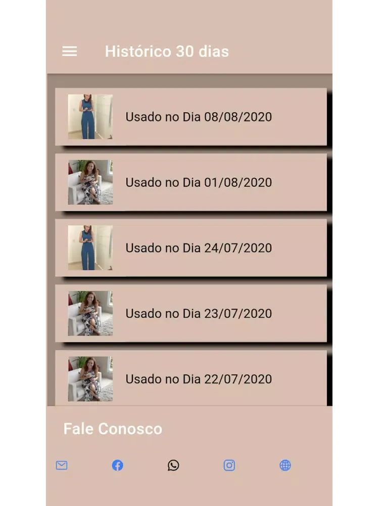Guarda Roupa Prático iPad  Screenshots