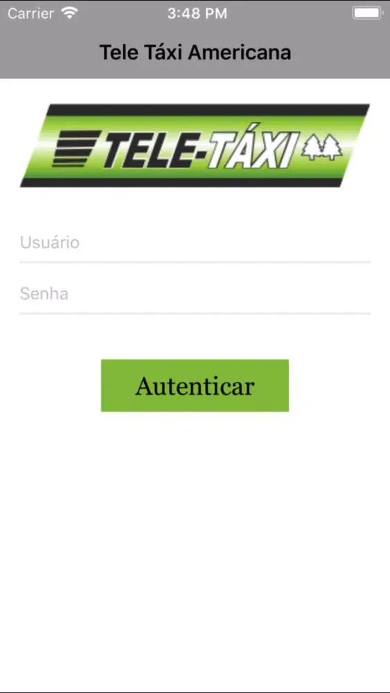 Tele Táxi Americana-SP Ekran Görüntüleri