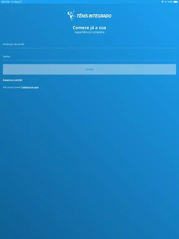 Tênis Integrado iPad  Screenshots