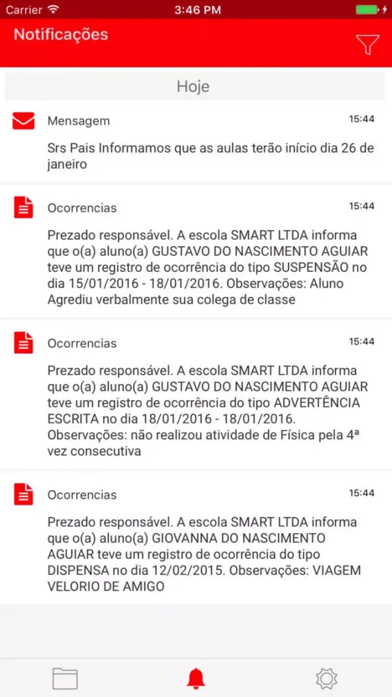 Minha Escola Colégio Visão DF 스크린샷
