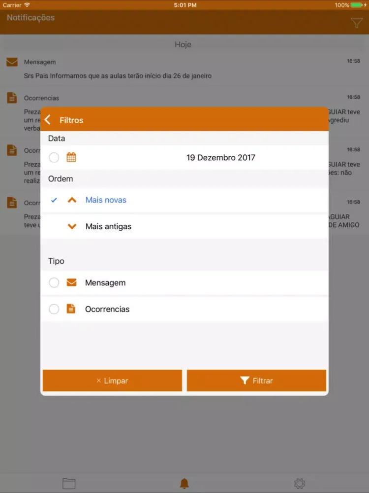 Origem Virtual iPad  স্ক্রিনশট