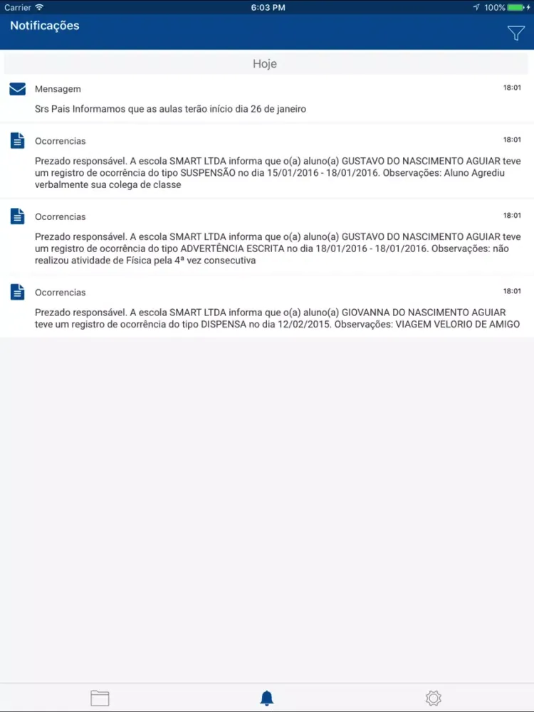 COLEGIO KERYGMA iPad  스크린샷