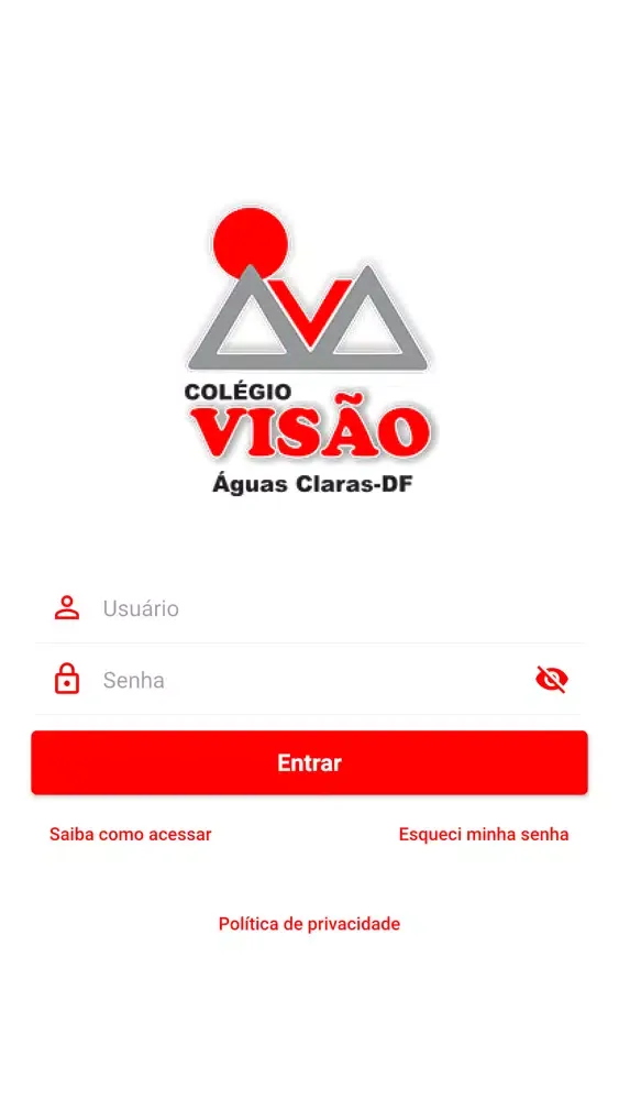 Скриншоты Minha Escola Colégio Visão DF