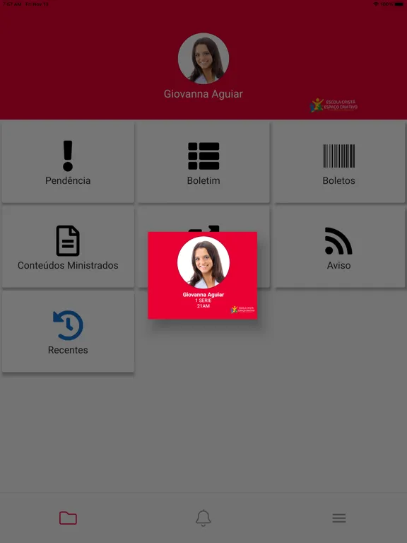 ภาพหน้าจอของ Espaço Criativo iPad 