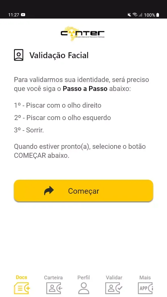 Carteira Digital - Conter Screenshots