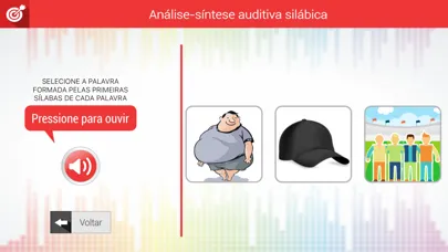 Tangkapan layar Treinando o Escutar
