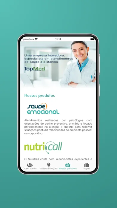 Topmed Saúde Ekran Görüntüleri