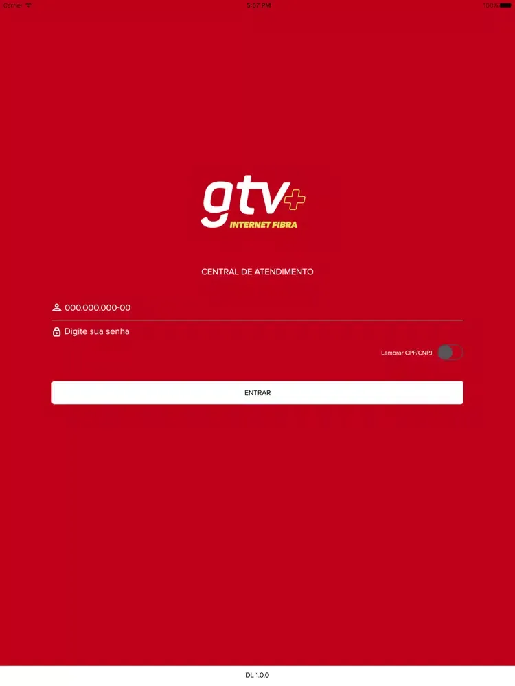 GTV+ iPad 应用截图