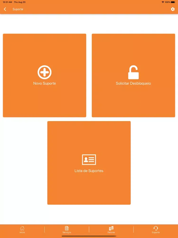 Fibra Central iPad  Screenshots